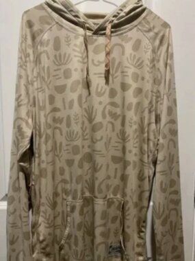 Howler Bros Gray Lightweight Hoodie Size Large